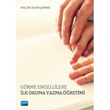 Görme Engellilere İlk Okuma Yazma Öğretimi / Doç. Dr. Salih Ça...