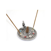 Metal Yuvarlak Budalı Tütsülük Ksk2189