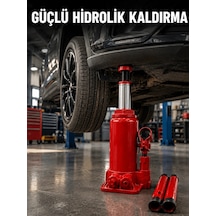 Mey İthalat Dayanıklı Çelik Gövdeye Sahip Kompakt Hidrolik Kriko