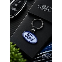 Anahtarlık Ford Logolu Metal Halka Şık Detaylı Oto Anahtarlık Sportif Tasarım