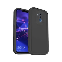 Huawei Mate 20 Lite Uyumlu Kılıf Viera Silikon - Siyah