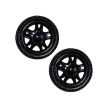 Tak Çıkar Pazar Araba Geçmeli Bebek Arabası Tekerleği 15 Cm 2Ad