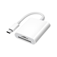 Mt38 Android Ve İphone 15 İle Uyumlu Type-c Çevirici Adaptör Micro Sd Ve Sd Kart Okuyucu