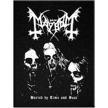 Beam Dijital Mayhem Buried By Time And Dust Arma Sırt Peç Back Patch Yama Çok Renkli