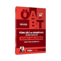 Yediiklim 2027 Öabt Meb-ags Türk Dili Ve Edebiyatı Öğretmenliği Yeni Tük Edebiyatı Konu Anlatımı - Faruk Karaaslan