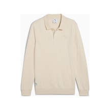 Puma Class Erkek Krem Polo Sweatshirt 688217-87 Krem