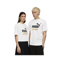 Puma Future Archive King Unisex Beyaz Günlük Stil T-shirt 63440602 Beyaz
