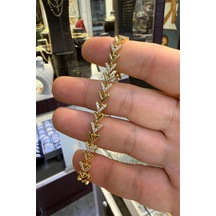 Kılçık Model Bileklik Altın