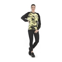 Alexandergardı Kadın Kamuflaj Desenlı Sweatshirt (Un-14591)