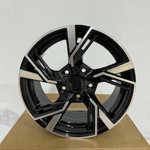 15" İnç 5x112 Caddy Volkswagen Uyumlu Siyah Jant Takım