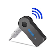 Tr Mikrofonlu Bluetooth Ses Alıcı Araç Ve Hoparlör İçin Aux Girişli Kablosuz Dönüştürücü Kiti