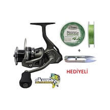 Okuma Acuador Acu-3000a 3+1bb İp Misina Sarılı Olta Makinesi