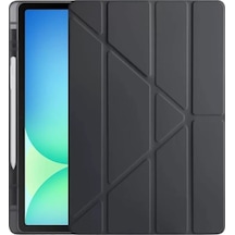 Newface Apple İpad Pro 11 2024 Kılıf Kalemlikli Hugo Tablet Kılıfı - Siyah