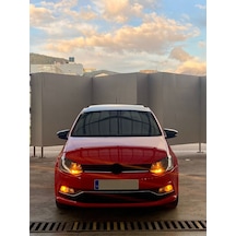 Volkswagen Polo 6c Uyumlu Makyajlı Kasa Gündüz Farı Ampulü Turuncu Amber 1 Çift