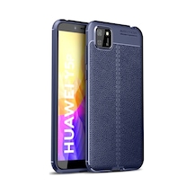 Huawei Y5p Uyumlu Kılıf Auto Focus Kapak - Lacivert