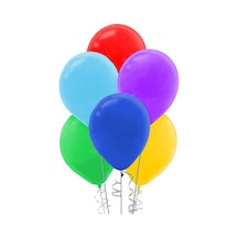 Karışık Pastel Renkli Balonlar 10'lu Mor