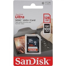 Sandisk Ultra SDSDUNR-128G-GN3IN 128 GB SDXC UHS-I Class 10 Hafıza Kartı