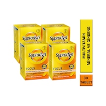 Supradyn Focus 30 Tablet 4 Adet
