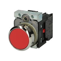 Siemens 3sb6160-0ab20-1ca0 - 22mm 1nc Yay Dönüşlü Metal Kırmızı Buton