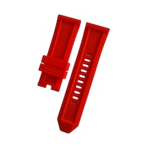 Diesel Dz4427 Uyumlu 26mm Kırmızı Silikon Saat Kordonu