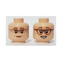 Minifigür Parçaları: Kafa: 3626pb2910