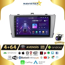 Toyota Avensis 2008-2015 Model 4gb + 64gb Android 13 Kablosuz Ca