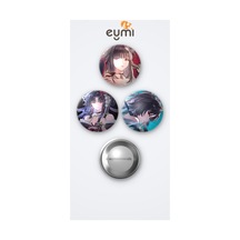 Nte Neverness To Everness Oyunu Hotori Oyun Rozet 3'lü Metal Rozet Seti 58mm İğneli Buton Çanta Yaka Rozeti Çok Renkli