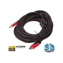 Speeduf Hdmi Kablosu 10 Metre Lcd Laptop Fullhd Ara Bağlantı Erkek-erkek Tv Kablo Ps3 Ps4 Xbox