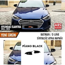 Hyundai Elentra 2016-2018 Uyumlu Batman Yarasa Ayna Kapağı Sinyal
