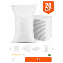 50 90 Cm Çuval 20 Adet Dayanıklı & Çok Amaçlı