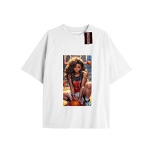 Y2k Bratz Oversize Kod Bratz41 Beyaz