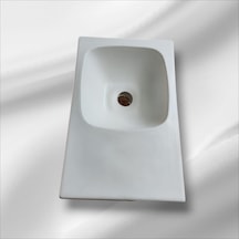 Karavanlara Özel İDATES - Banyo Lavabo Evyesi Geniş Yapı