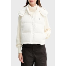 Calvin Klein Bayan Yelek Lv047d500g Vdv Beyaz Beyaz