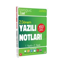 Tonguç 7. Sınıf Yazılı Notları 2. Dönem 1.+2. Yazı