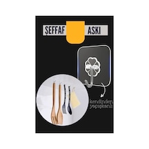 Şeffaf Yapışkanlı Askı, Mutfak Banyo Duvar Askısı, Cpr-7576-fec66