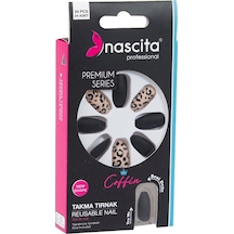 Nascita 24 Lü Renkli Takma Tırnak Coffın S146