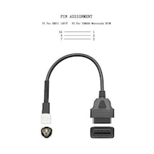 YAMAHA 3 PIN OBD2 DÖNÜŞTÜRÜCÜ KABLO