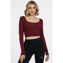 Doremi Seamless Straplez Uzun Kollu Fitilli Büstiyer 001
