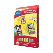 Mickey 3 Kum Boyama Kartları
