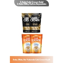 4 Lü Kahve Keyfi Paketi 200g Gold Çözünebilir Kahve + 400g Milky Kahve Beyazlatıcı Diğer