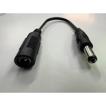 15 Cm 5.5 Mm 2.5 Mm Adaptör Uzatma Kablosu 15 Cm Standart Adaptör Uzatma Kablosu