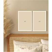 30x42cm - A3 - Resim & Poster & Fotoğraf Çerçevesi Beyaz