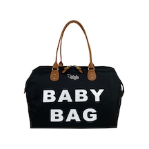 Stylo Baby Bag Tekli Anne Bebek Bakım ve Kadın Çantası Siyah
