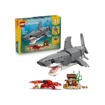 LEGO® Creator Acımasız Köpek Balığı ile Hazine Sandığı 31381 – 8 Yaş Üzeri Çocuklar için Yaratıcı Oyuncak Yapım Seti (379P)