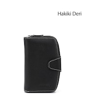 Gönderi(R) Gönderi R Siyaha Antrasit Dikey Hakiki Deri Cüzdan Antrasit - Siyah