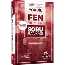 Modadil Yayınları Yökdil Fen Bilimleri Soru Bankası- Modadil Yayınları