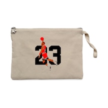 Smac Krem Clutch Astarlı Cüzdan / El Çantası Krem