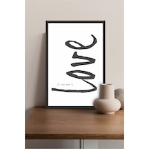 Home Yazılı Ahşap Mdf Çerçeve Görünümlü Mdf Tablo Çok Renkli - 713604943 Çok Renkli