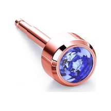 Nur Dükkanı Steril Kulak Delme Küpesi 1 Çift Nina Marka N11.974 Rose Gold