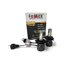 Ford Fiesta 5 1999-2001 H4 Uzun Kısa Xenon Led Ampül Femex Eco Power